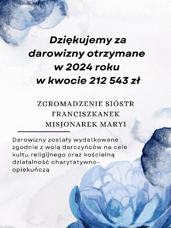Darowizny w 2024 na stron FMM Polska1